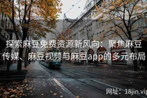 探索麻豆免费资源新风向：聚焦麻豆传媒、麻豆视频与麻豆app的多元布局